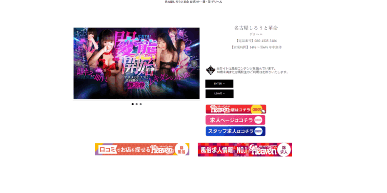 名古屋しろうと革命