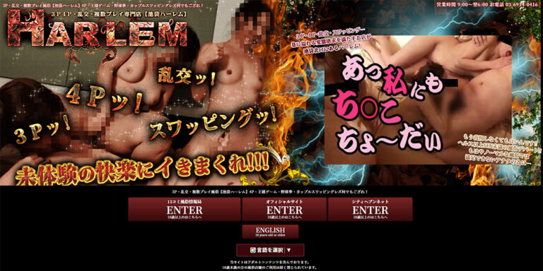 複数プレイ専門店　ハーレム